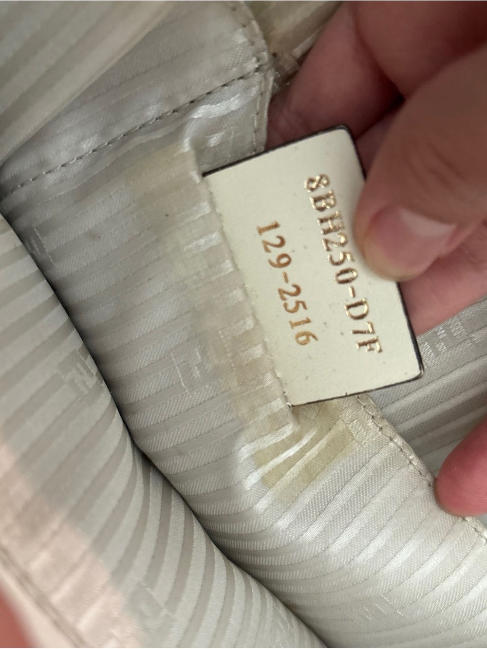 Fendi 2Jours White Leather Tote Bag - Picture 8 of 13